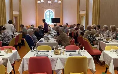Repas d’inauguration de notre nouvelle équipe en cuisine